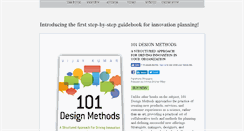 Desktop Screenshot of 101designmethods.com